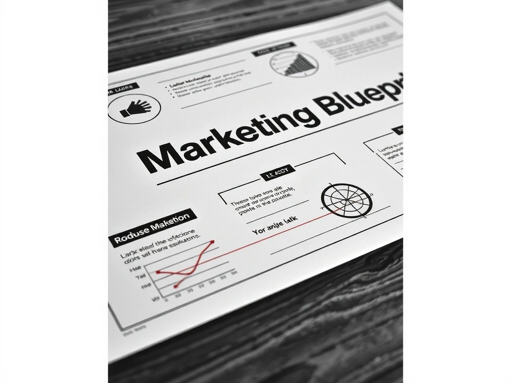 Schema de stratégie marketing