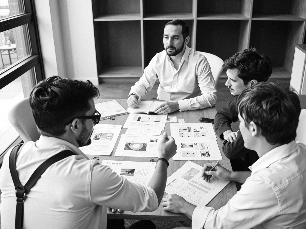 Session de brainstorming créatif